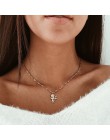 Fashion Alloy damskie naszyjniki choker naszyjnik 2018 kryształ w złotym kolorze naszyjnik dla kobiet prezent hurtowo