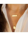 Fashion Alloy damskie naszyjniki choker naszyjnik 2018 kryształ w złotym kolorze naszyjnik dla kobiet prezent hurtowo