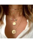 FLOLA tenis Rainbow Choker CZ cyrkon Rainbow Choker naszyjnik dla kobiet wisiorki biżuteria arcoiris collares largos nkep26