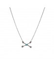 RscvonM krzyż Virgin Chain krzyż ze stopu metalowy pręt 4 warstwy wisiorek naszyjniki czeski biżuteria bogini katolicki Choker n