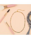 FLOLA tenis Rainbow Choker CZ cyrkon Rainbow Choker naszyjnik dla kobiet wisiorki biżuteria arcoiris collares largos nkep26