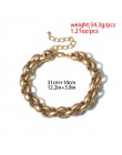 Przesadzone Vintage starożytny Choker naszyjnik wisiorek kobiety komunikat blokady Link gruby łańcuch naszyjnik Steampunk mężczy