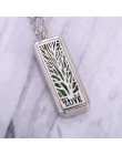 Kwadratowy magnetyczny dyfuzor do aromaterapii ze stali nierdzewnej naszyjnik biżuteria perfumy wisiorek medalion olejku medalio