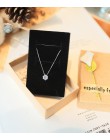 925 srebro naszyjnik sześć pazur AAA CZ mozaika cyrkon Choker naszyjnik dla kobiet collier prezent na walentynki