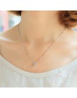 925 srebro naszyjnik sześć pazur AAA CZ mozaika cyrkon Choker naszyjnik dla kobiet collier prezent na walentynki