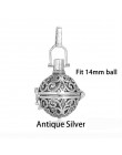 1pc Hollow Cage pudełko w kształcie kuli miedzi korona sowa Essetial Oil dyfuzor naszyjnik medalion dreamcatcher wisiorki dla DI