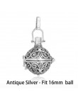 1pc Hollow Cage pudełko w kształcie kuli miedzi korona sowa Essetial Oil dyfuzor naszyjnik medalion dreamcatcher wisiorki dla DI
