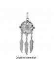 1pc Hollow Cage pudełko w kształcie kuli miedzi korona sowa Essetial Oil dyfuzor naszyjnik medalion dreamcatcher wisiorki dla DI