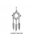 1pc Hollow Cage pudełko w kształcie kuli miedzi korona sowa Essetial Oil dyfuzor naszyjnik medalion dreamcatcher wisiorki dla DI
