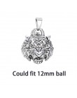 1pc Hollow Cage pudełko w kształcie kuli miedzi korona sowa Essetial Oil dyfuzor naszyjnik medalion dreamcatcher wisiorki dla DI