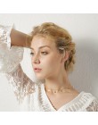 Vnox elegancka gwiazda Charms Chokers naszyjniki dla kobiet ze stali nierdzewnej modna kobieta Party Girl odzież uliczna biżuter