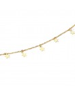 Vnox elegancka gwiazda Charms Chokers naszyjniki dla kobiet ze stali nierdzewnej modna kobieta Party Girl odzież uliczna biżuter