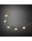Vnox elegancka gwiazda Charms Chokers naszyjniki dla kobiet ze stali nierdzewnej modna kobieta Party Girl odzież uliczna biżuter