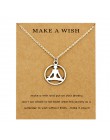 OHM budda lotos Mala joga Chakra OM wisiorki naszyjniki kobiety mężczyźni Unisex Handmade moda modny miłośnik biżuterii prezent 