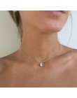 Mini naszyjnik oko proroka, delikatne kobiety naszyjnik charms XL255