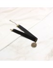 HZ nowy 2019 fajne zaprojektowany księżyc aksamitny wisiorek Chocker Metal osobowość Sexy Chain fajny naszyjnik dla kobiet Pub b