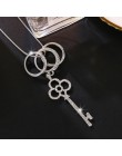 Luksusowe długi łańcuch naszyjniki dla kobiet 2019 moda Waterdrop szary kryształ naszyjnik kobiet Collier Femme Party biżuteria