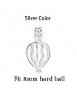 10pc mieszane Pearl Cage medalion wisiorki Vintage aromaterapia syrenka dyfuzor olejków eterycznych naszyjnik medalion dla DIY b