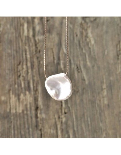 Nieregularne słodkowodne perły naszyjnik kobiety eleganckie złote łańcuchy kołnierz naszyjniki biżuteria collares collier femme 