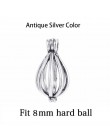 10pc mieszane Pearl Cage medalion wisiorki Vintage aromaterapia syrenka dyfuzor olejków eterycznych naszyjnik medalion dla DIY b