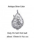 10pc mieszane Pearl Cage medalion wisiorki Vintage aromaterapia syrenka dyfuzor olejków eterycznych naszyjnik medalion dla DIY b