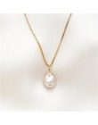 Nieregularne słodkowodne perły naszyjnik kobiety eleganckie złote łańcuchy kołnierz naszyjniki biżuteria collares collier femme 