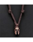 Nowy odważny Survival naszyjnik męski spartański hełm linka do parasola naszyjnik Pulseira Masculina czaszka Nylon naszyjnik cho