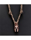 Nowy odważny Survival naszyjnik męski spartański hełm linka do parasola naszyjnik Pulseira Masculina czaszka Nylon naszyjnik cho