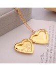 "Kocham cię" rzeźbione 6 kolorów DIY love Heart Secret Message medalion naszyjnik wisiorek prezent Vintage dla miłośników pary n