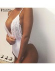 ZANZEA Summer Fashion seksowne rampersy kombinezon damski głęboki dekolt bez rękawów Spaghetti pasek kombinezon bez pleców koron