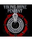 Beier stal nierdzewna 316L Viking islandzki Vegvisir kask Horror w runiczny koło wisiorek magiczne kije mężczyźni Rune Amulet LP