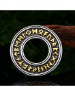 Beier stal nierdzewna 316L Viking islandzki Vegvisir kask Horror w runiczny koło wisiorek magiczne kije mężczyźni Rune Amulet LP