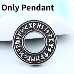 Beier stal nierdzewna 316L Viking islandzki Vegvisir kask Horror w runiczny koło wisiorek magiczne kije mężczyźni Rune Amulet LP