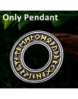 Beier stal nierdzewna 316L Viking islandzki Vegvisir kask Horror w runiczny koło wisiorek magiczne kije mężczyźni Rune Amulet LP