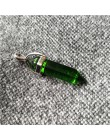 24 sztuk/partia Healing Point Chakra wisiorki sześciokątne kryształy kwarcu kształt kuli kamień DIY wahadło koraliki do tworzeni