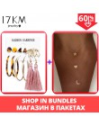 17KM Vintage pomponem akrylowe kolczyki dla kobiet czeski kolczyki zestaw duży wiszący spadek kolczyk 2020 Brincos kobieta moda 
