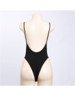 Kryptograficzne bez pleców, ze wstążką bawełniane kobiece ciało sexy body teddy bodycon pajacyki kombinezon damski 2020 body gor