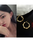 Moda kreatywne kolczyki 2019 nowy geometryczny matowe złoto kolczyki dla kobiet kolczyki wiszące spadek kolczyk nowoczesna biżut