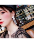 2019 New Arrival stop cynkowy Trendy kobiety Dangle kolczyki Star-studded kolczyki z frędzlami długi styl damska biżuteria