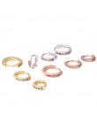 1 sztuk 6mm/8mm/10mm CZ kolczyki na chrząstkę ucha klamra dla kobiet proste Rainbow Boho klasyczne małe kolczyki Stud cienkie ob