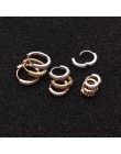 1 sztuk 6mm/8mm/10mm CZ kolczyki na chrząstkę ucha klamra dla kobiet proste Rainbow Boho klasyczne małe kolczyki Stud cienkie ob