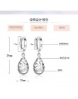 XIYANIKE 925 srebro Moonlight Opal łzy Totem kolczyki prezent pendientes oorbellen boucle d'oreille femmes nowy VES6568