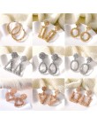 ALIUTOM Fashion kreatywne kolczyki duże metalowe geometryczne wiszące kolczyki dla kobiet kolczyki wiszące Drop Earing Bohemian
