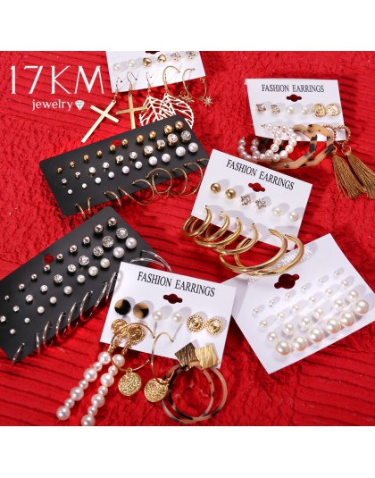 Moda Brincos kolczyki świąteczne zestaw kryształowe kolczyki dla kobiet Boho małe kolczyki 2019 geometryczna biżuteria w stylu V