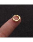 1 sztuk 6mm/8mm/10mm CZ kolczyki na chrząstkę ucha klamra dla kobiet proste Rainbow Boho klasyczne małe kolczyki Stud cienkie ob