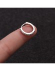 1 sztuk 6mm/8mm/10mm CZ kolczyki na chrząstkę ucha klamra dla kobiet proste Rainbow Boho klasyczne małe kolczyki Stud cienkie ob