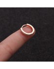 1 sztuk 6mm/8mm/10mm CZ kolczyki na chrząstkę ucha klamra dla kobiet proste Rainbow Boho klasyczne małe kolczyki Stud cienkie ob