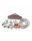 Wiele etniczne Boho wiszące kolczyki dla kobiet kobieta moda 2019 damskie zestawy kolczyków Ornament Charm biżuteria akcesoria