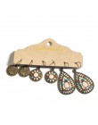 Wiele etniczne Boho wiszące kolczyki dla kobiet kobieta moda 2019 damskie zestawy kolczyków Ornament Charm biżuteria akcesoria