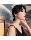 2019 New Arrival metalowe klasyczne okrągłe kobiety Dangle kolczyki koreański moda koło geometryczne kolczyki słodkie małe biżut
